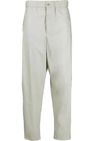 Giorgio Armani Bukser, Herre, Grå, 3XL, Bomuld, Sweatpants
