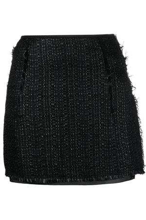 Lanvin Nederdel, Dame, Sort, M, Bomuld, Skirts