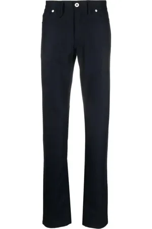 BRIONI Bukser, Herre, Blå, W35, Uld, Sweatpants