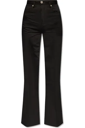 Ami Jeans, Dame, Sort, L, Flarede jeans