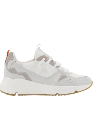 JoDis Sko, Dame, Grå, 38 EU, Læder, Moderne Grå Læder Sneaker