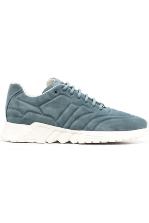 Giorgio Armani Sko, Herre, Blå, 43 EU, Læder, Sneakers