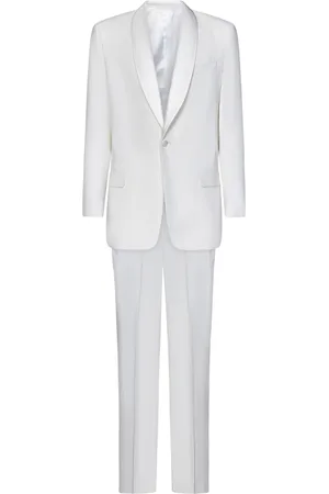 Givenchy Jakkesæt, Herre, Hvid, M, Uld, Suits