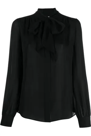 Moschino Bluser & Skjorter, Dame, Sort, XS, Uld, Blouses