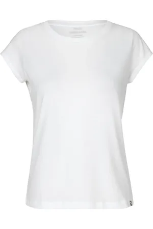 Mads Norgaard Top, Dame, Hvid, L, Bomuld, Favorite Teasy 101478