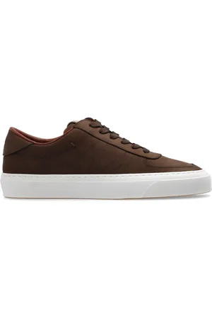 Moncler Sko, Herre, Brun, 42 EU, Læder, Monclub Sneakers