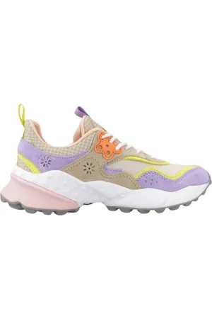 Flower Mountain Sko, Dame, Flerfarvet, 36 EU, Uld, Stilfulde sneakers til udendørs eventyr