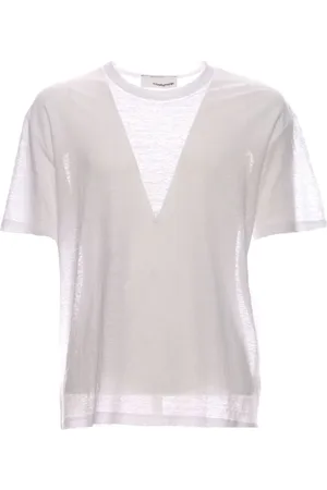 COSTUMEIN Top, Herre, Hvid, XL, Bomuld, Liam T-shirt og Polo