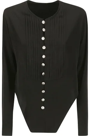 YOHJI YAMAMOTO Top, Dame, Sort, L, Body