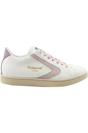 Valsport 1920 Sko, Herre, Hvid, 40 EU, Uld, Turnering Hvid-Rosa Sneakers
