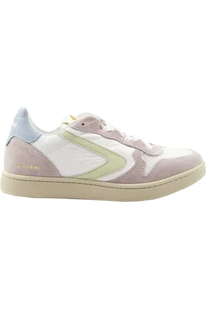 Valsport 1920 Sko, Herre, Hvid, 39 EU, Nylon, Super Nylon Hvid-Rosa-Grøn Sneakers