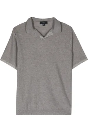 Sease Top, Herre, Grå, XL, Bomuld, Polo Bluser