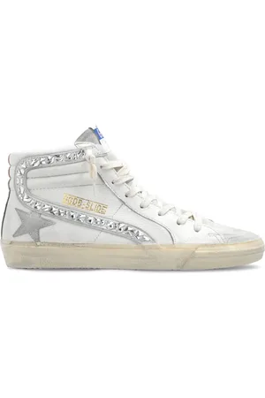 Golden Goose Sko, Dame, Hvid, 39 EU, Uld, Slide Classic Sneakers