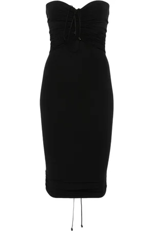 Wolford Kjole, Dame, Sort, M, Tyl, Midi Dresses