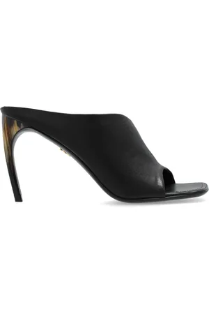 Salvatore Ferragamo Sko, Dame, Sort, 35 1/2 EU, Læder, Nymphe Mules