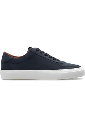 Moncler Sko, Herre, Blå, 42 EU, Læder, Monclub Sneakers