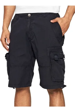 Aeronautica Militare Shorts, Herre, Blå, XS, Bomuld, Casual Shorts