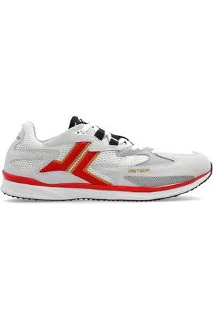 Lanvin Sko, Herre, Flerfarvet, 45 EU, Sneakers med logo