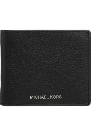 Michael Kors Tilbehør, Herre, Sort, ONE SIZE, Læder, Hudson Wallet