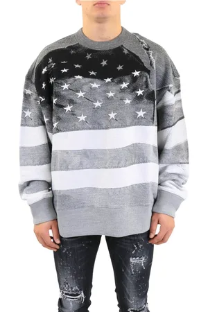 Palm Angels Strik, Herre, Flerfarvet, XS, Flag Sweater