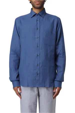 Sease Skjorte, Herre, Blå, XL, Casual Bluser