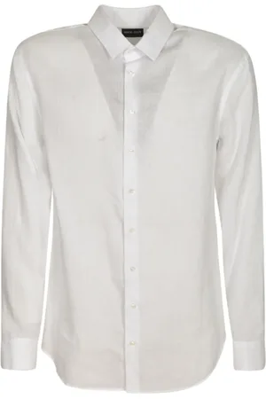 Giorgio Armani Skjorte, Herre, Hvid, 3XL, Formal Bluser