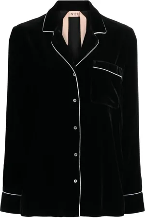 Nº21 Bluser & Skjorter, Dame, Sort, 2XL, Uld, Bluser