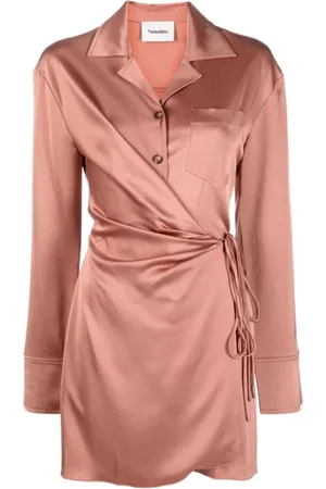 Nanushka Kjole, Dame, Brun, M, Dresses