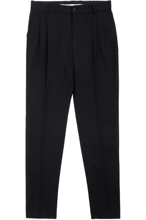 Dolce & Gabbana Bukser, Herre, Sort, L, Polyester, Suit Bukser