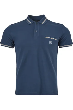 corneliani Top, Herre, Blå, S, Bomuld, Polo Bluser
