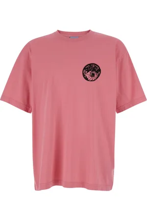 Bluemarble Top, Herre, Lyserød, M, Bomuld, Eye Shell Print T-shirt