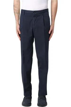 Incotex Bukser, Herre, Blå, 3XL, Bomuld, Chinos