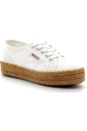 Superga Sko, Dame, Hvid, 41 EU, Uld, Sneakers
