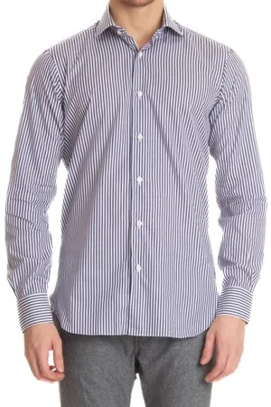 BARBA Skjorte, Herre, Flerfarvet, L, Bomuld, Blouses & Bluser