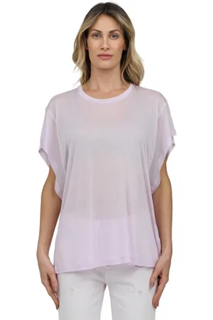 Dondup Top, Dame, Lyserød, S, Bomuld, Jersey T-shirt