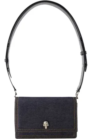 Alexander McQueen Taske, Dame, Sort, ONE SIZE, Uld, Laeder skuldertasker