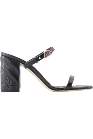 Alexander McQueen Sko, Dame, Sort, 38 EU, Tyl, Laeder heels