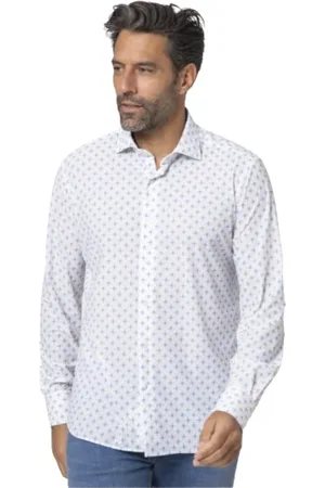 Orian Skjorte, Herre, Hvid, 2XL, Uld, Bluser