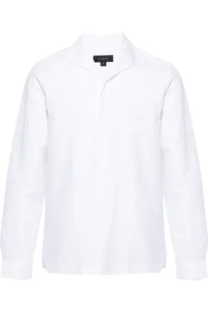 Sease Skjorte, Herre, Hvid, M, Bomuld, Casual Bluser