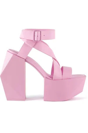 united nude Sko, Dame, Lyserød, 39 EU, Læder, Højhælede sandaler