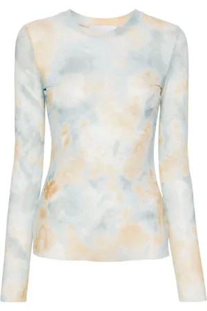 ERIKA CAVALLINI Top, Dame, Flerfarvet, 2XS, Long Sleeve Tops