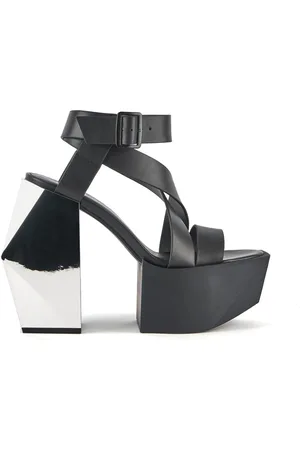 united nude Sko, Dame, Flerfarvet, 39 EU, Uld, Højhælede sandaler