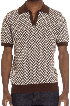 DRUMOHR Top, Herre, Flerfarvet, 2XL, Uld, Polo Bluser