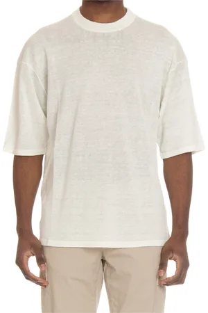 Roberto Collina Top, Herre, Hvid, L, Uld, T-shirts