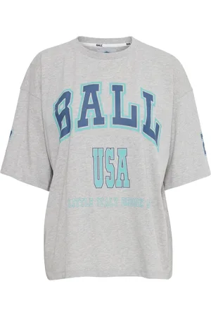 Ball Top, Dame, Grå, S, Bomuld, Original Sw Grå T-Shirt 3/4 Ærmer