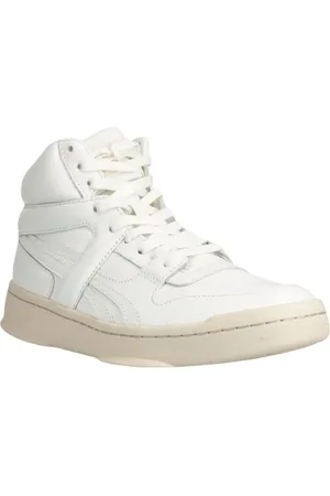 Reebok Sko, Herre, Hvid, 42 EU, Læder, Læder Rundtå Sneakers