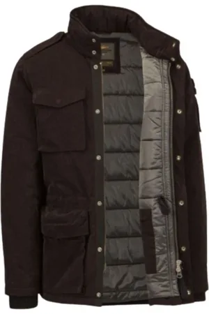 Aeronautica Militare Jakke, Herre, Sort, XL, Bomuld, Light Jackets