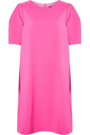 Elinette Kjole, Dame, Lyserød, S, Polyester, ELHosanna Dresses