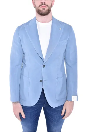 L.B.M. 1911 Jakke, Herre, Blå, 4XL, Bomuld, Blazers