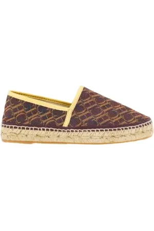 Carolina Herrera Sko, Dame, Flerfarvet, 38 EU, Læder, Canvas Viena Espadriller